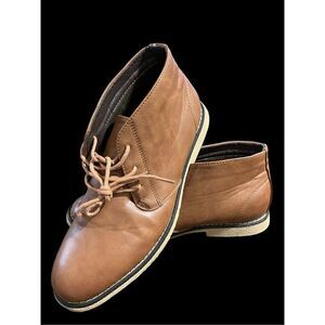 London Fog LFM - Broadstreet Brown Chukka Boots / SZ: 10
